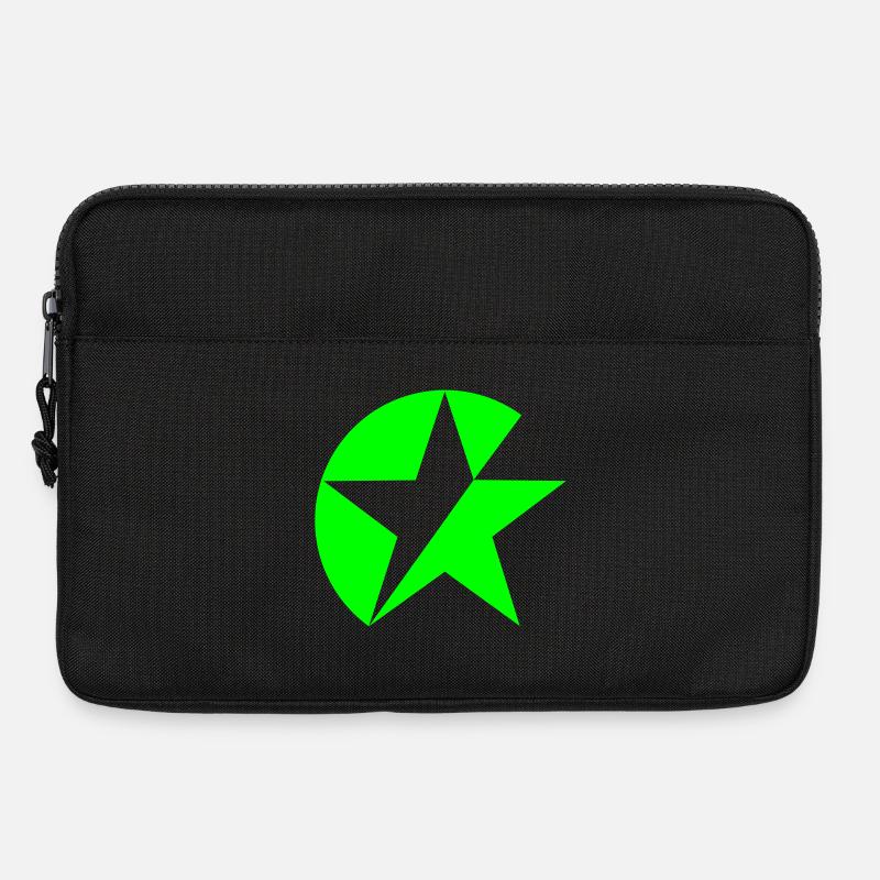 Syndicalistic Star - Laptoptasche 13" - Schwarz