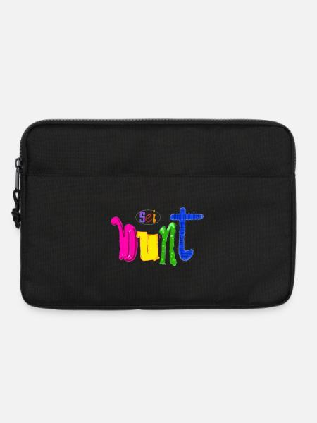 Bunt - Laptoptasche 13" - Schwarz