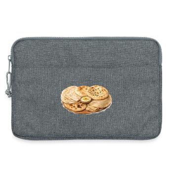 International flatbread platter - Laptop bag 13" - heather grey - Front
