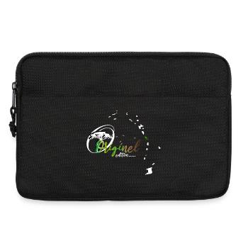 Martinique, mon pilier, ma force, mon héritage. - Sacoche pour ordinateur portable 13 pouces - noir - Devant