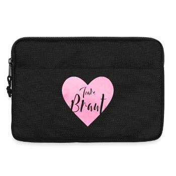 Team Braut Junggesellenabschied - Laptoptasche 13" - Schwarz - Vorne