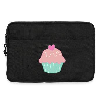 cuisine cuisine gâteau cupcake cadeau mère - Sacoche pour ordinateur portable 13 pouces - noir - Devant