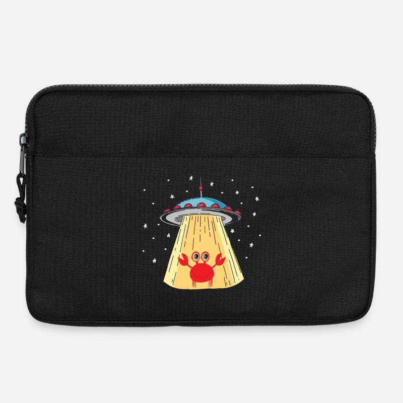 Alien Crab Visitor - Laptop bag 13" - black