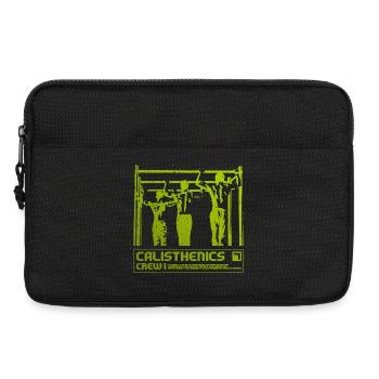 Calisthenics Crew Silhouette - Laptop bag 13" - black - Front