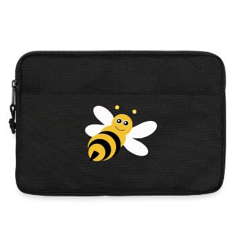 Abeille Abeille Apiculteur Cadeau Noël - Sacoche pour ordinateur portable 13 pouces - noir - Devant