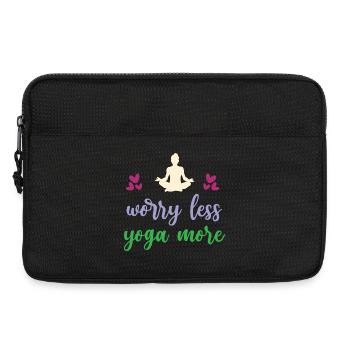 Inquiétez-vous moins Yoga Plus - Sacoche pour ordinateur portable 13 pouces - noir - Devant