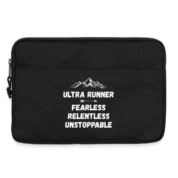 Ultra Runner - Intrépide. Implacable. Imparable. - Sacoche pour ordinateur portable 13 pouces - noir - Devant