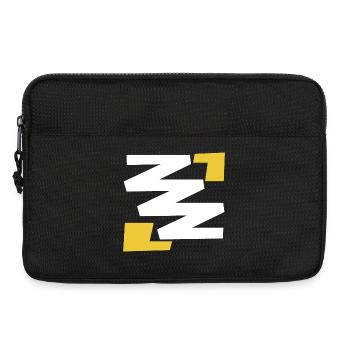 Einfaches digitales Kunstemblem mit Z - Laptoptasche 13" - Schwarz - Vorne