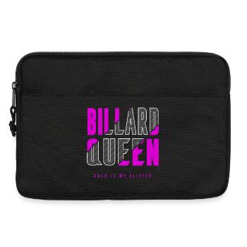 Billard Königin - Laptoptasche 13" - Schwarz - Vorne