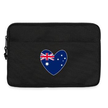 Das Herz Australiens - Laptoptasche 13" - Schwarz - Vorne