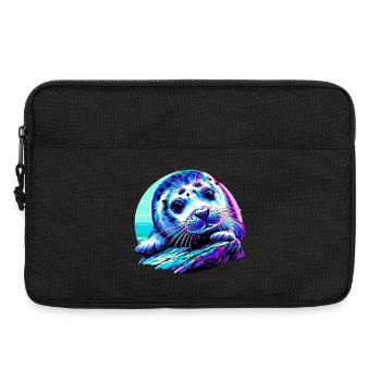Seal - Laptop bag 13" - black - Front