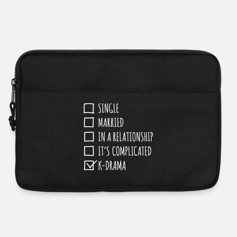 Single married in a relationship k-drama - Laptoptasche 13" - Schwarz