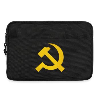 Hammer und Sichel - Laptoptasche 13" - Schwarz - Vorne