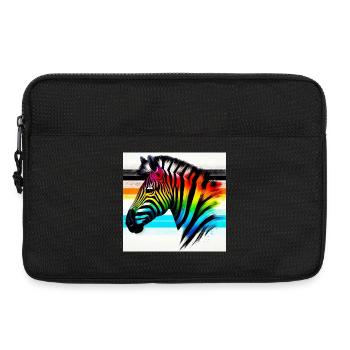 Zebra - Laptoptasche 13" - Schwarz - Vorne