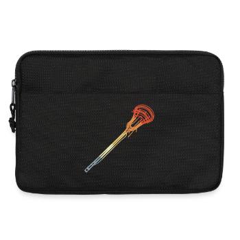 Lacrosse Racket Vintage Look - Laptop bag 13" - black - Front