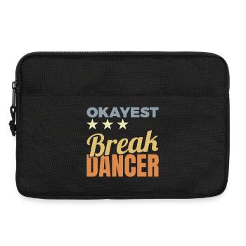 Durchschnittlicher Breakdancer - Laptoptasche 13" - Schwarz - Vorne