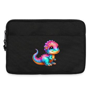 Dinosaur - Laptop bag 13" - black - Front