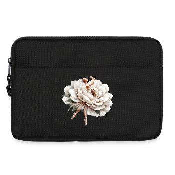 Balletttänzerin mit Tutu - Laptoptasche 13" - Schwarz - Vorne