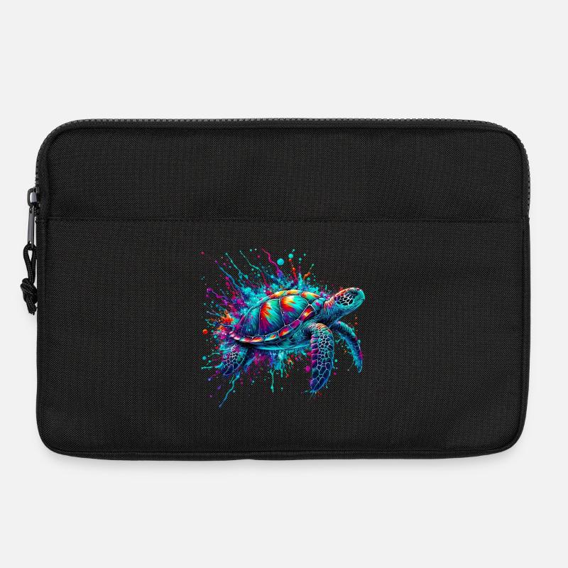 Schildkröte - Laptoptasche 13" - Schwarz