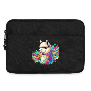 Alpaka - Laptoptasche 13" - Schwarz - Vorne