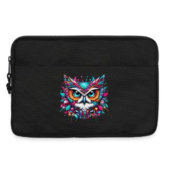 Eule - Laptoptasche 13" - Schwarz - Vorne