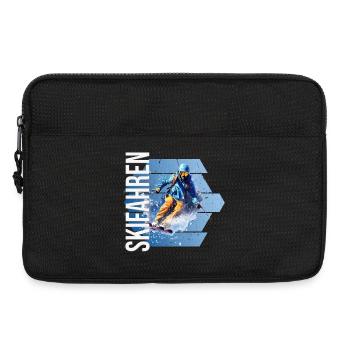 Skifahren - Laptoptasche 13" - Schwarz - Vorne