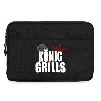 King of the Grill Couverts Crown Gill - Sacoche pour ordinateur portable 13 pouces - noir - Devant