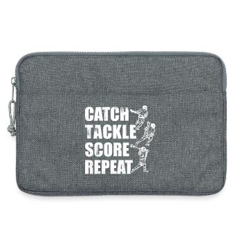 Lacrosse Game - Laptop bag 13" - heather grey - Front