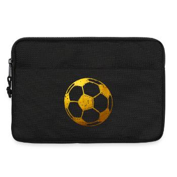 Football - Or - Sacoche pour ordinateur portable 13 pouces - noir - Devant