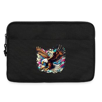 Adler - Laptoptasche 13" - Schwarz - Vorne