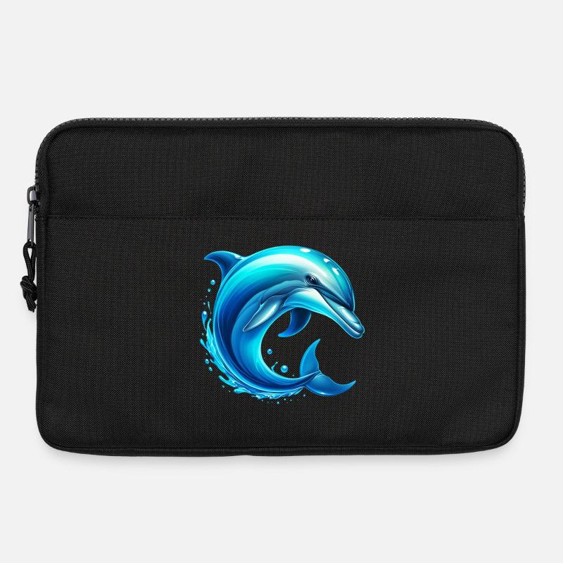 Delfin - Laptoptasche 13" - Schwarz