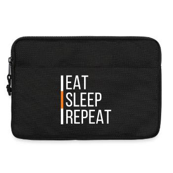 EAT SLEEP REPEAT - Sacoche pour ordinateur portable 13 pouces - noir - Devant