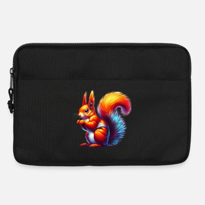 Eichhörnchen - Laptoptasche 13" - Schwarz