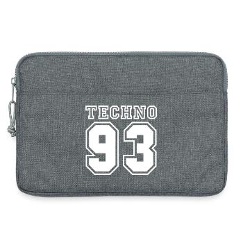 TECHNO 93 - Laptoptasche 13" - Grau meliert - Vorne