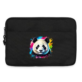 Panda - Laptoptasche 13" - Schwarz - Vorne