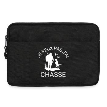 Ich kann nicht, ich habe gejagt - Laptoptasche 13" - Schwarz - Vorne