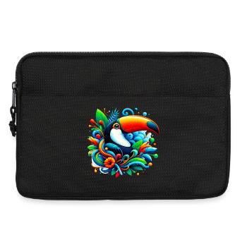 Tukan - Laptoptasche 13" - Schwarz - Vorne