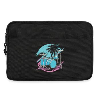 Batterie Look des années 90 - Sacoche pour ordinateur portable 13 pouces - noir - Devant