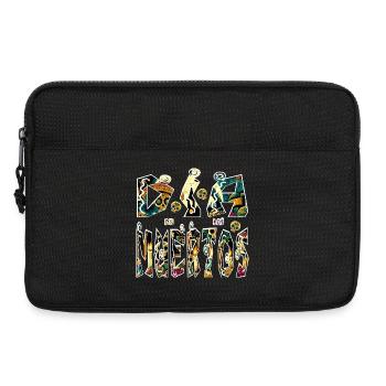Día de los Muertos - Laptoptasche 13" - Schwarz - Vorne