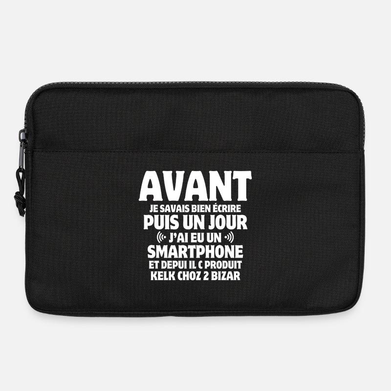 Phone, SMS, Mobile Phone - Laptop bag 13" - black