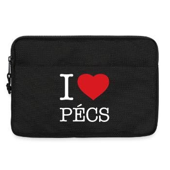 I LOVE PECS - Laptoptasche 13" - Schwarz - Vorne