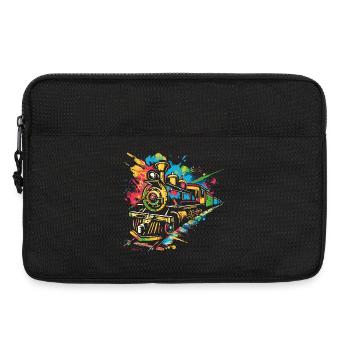 Locomotive Graffiti - Sacoche pour ordinateur portable 13 pouces - noir - Devant