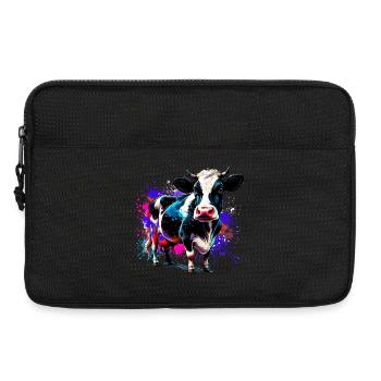 Kuh - Laptoptasche 13" - Schwarz - Vorne