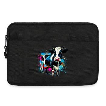 Kuh - Laptoptasche 13" - Schwarz - Vorne
