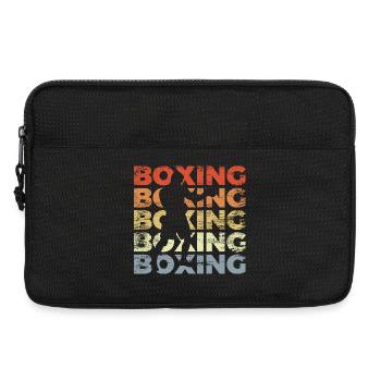 Vintage Boxes - Laptop bag 13" - black - Front