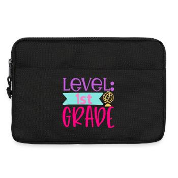 Level 1st Grade - Back to School - Laptop bag 13" - black - Front