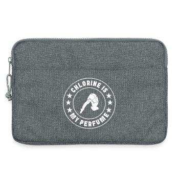 Diving diving board - Laptop bag 13" - heather grey - Front
