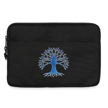 Baum des spirituellen Lebens und des Universums - Laptoptasche 13" - Schwarz - Vorne