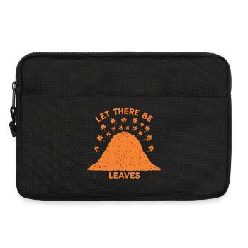 Herbstlaub Herbstlaub Herbstlaub Herbstlaub - Laptoptasche 13" - Schwarz - Vorne