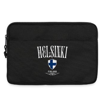 Helsinki Finland, Helsinki souvenir - Laptop bag 13" - black - Front
